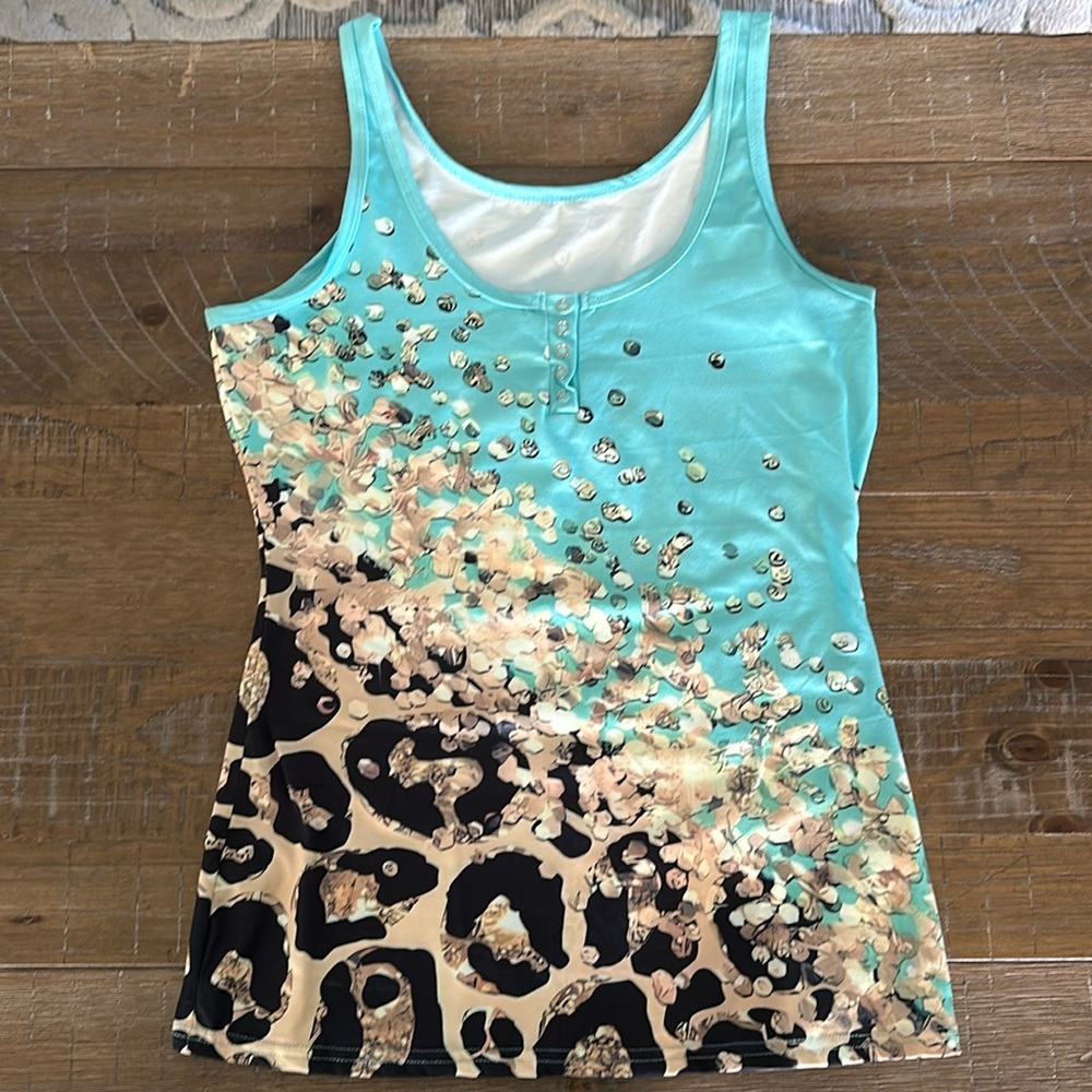 SHEIN Patterned Tank Top